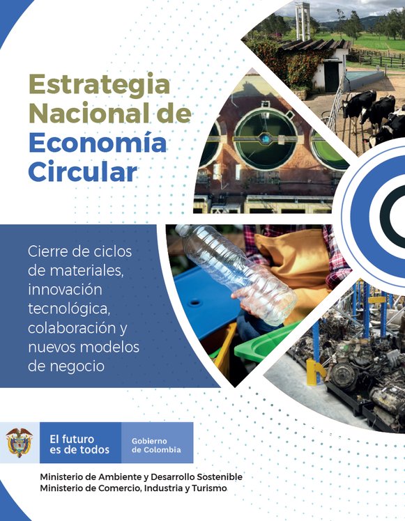 Portada: Estrategia Nacional de Economía Circular