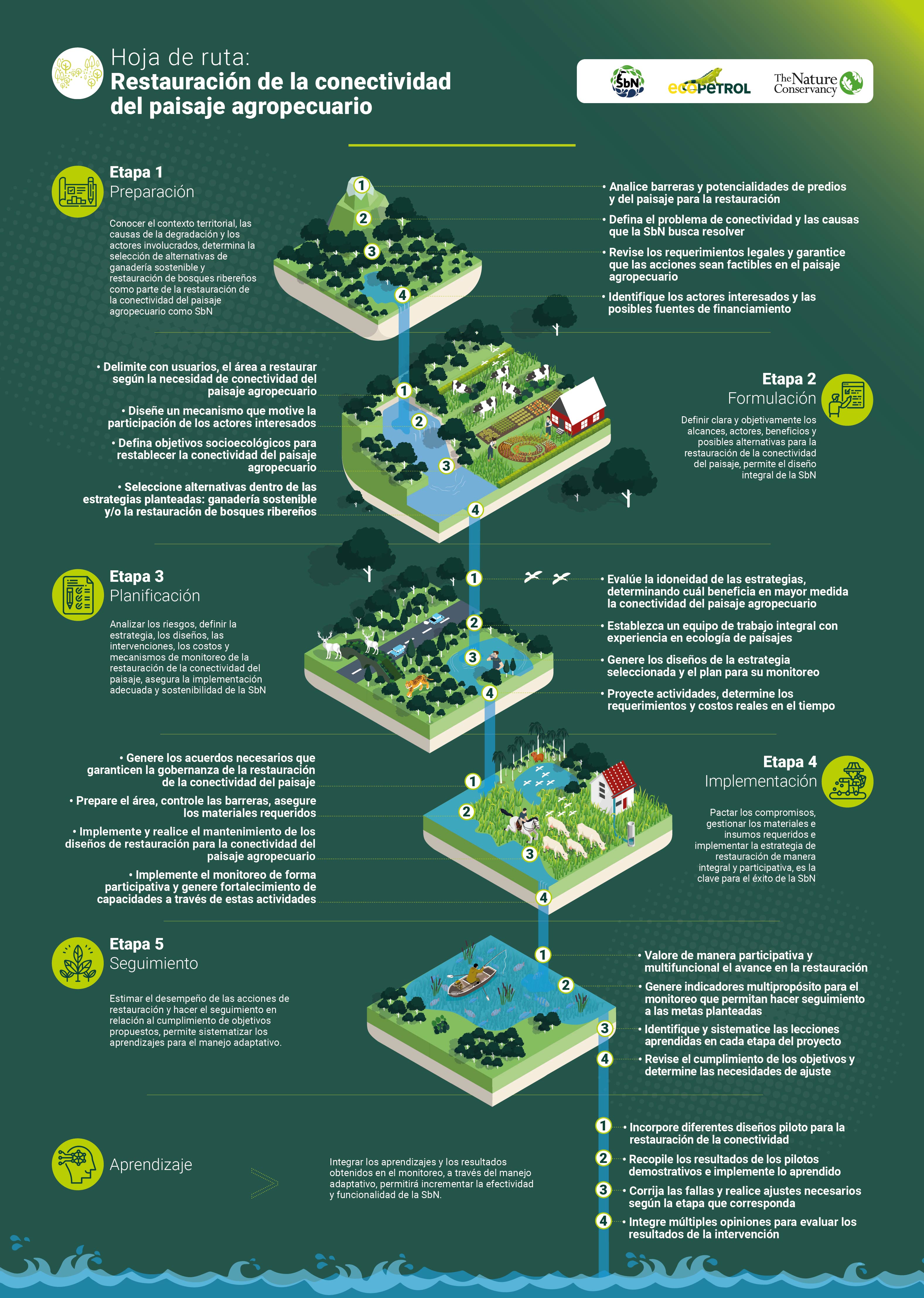 Restauración de la conectividad del paisaje agropecuario 